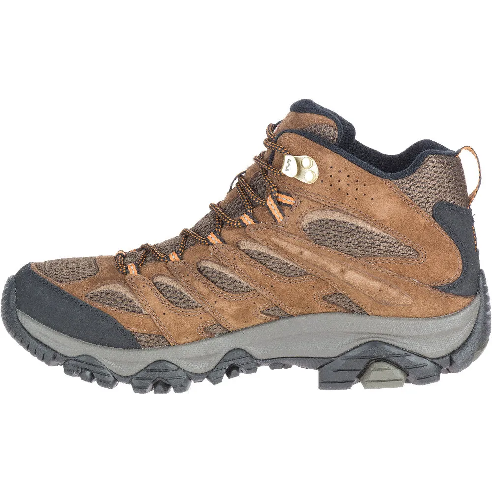 MENS MERRELL MOAB 3 MID WATERPROOF - EARTH