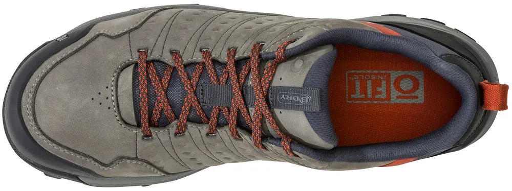 Men's Oboz Sypes Low Leather Waterproof (MEDIUM & WIDE WIDTH)