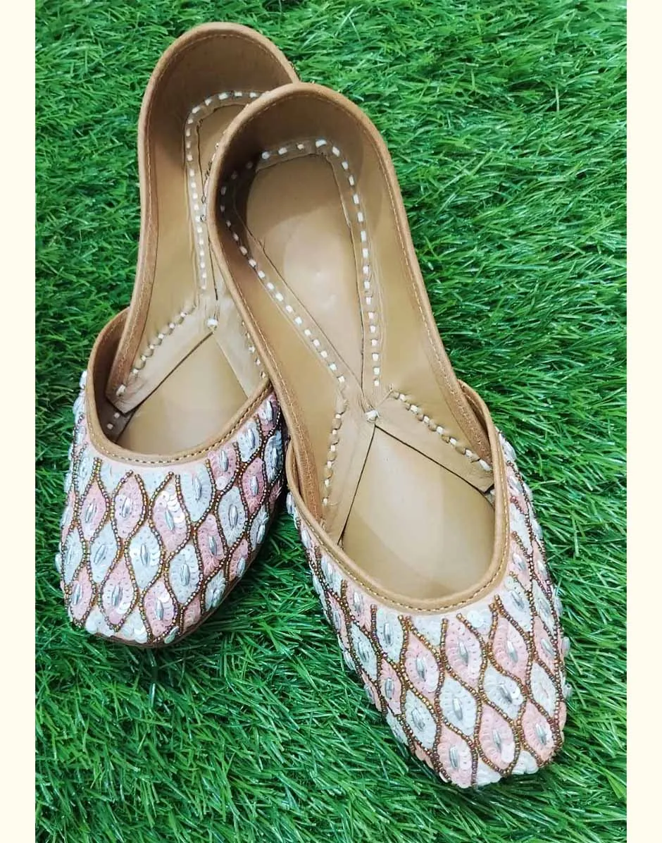 Multicolored Embellished Juttis