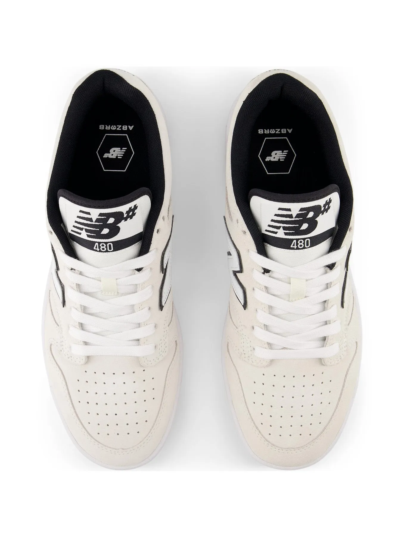New Balance Numeric 480 - White / Black
