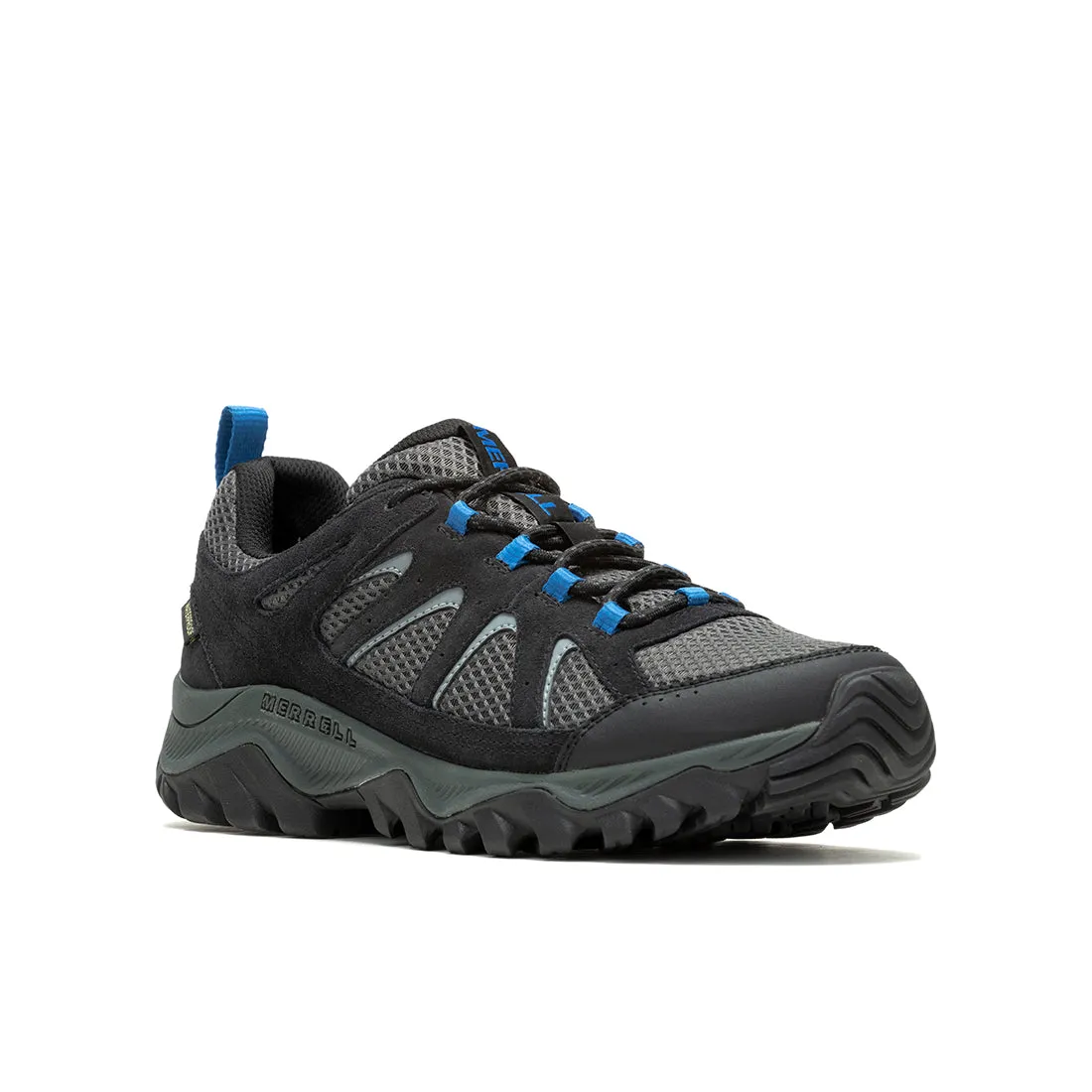 Oakcreek Waterproof-Black/Blue Mens Hiking Shoes