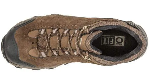 Oboz Men's Bridger Low Waterproof Hiking Shoes- Canteen Brown