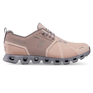 On Womens Cloud 5 Waterproof - Rose/Fossil (59.98527)