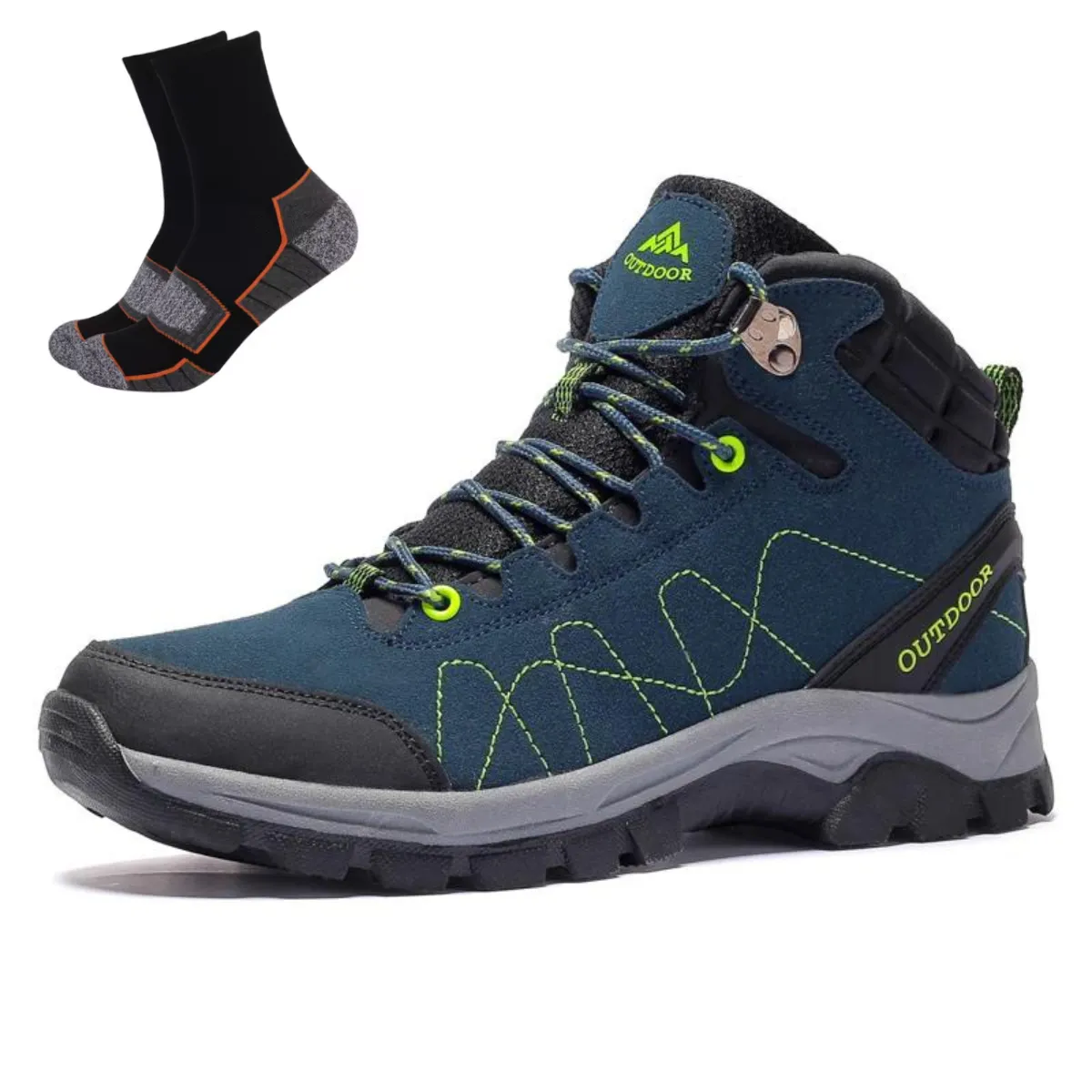 PeakClimb: Waterproof Hiking Boots for Boundless Adventures and Maximum Comfort