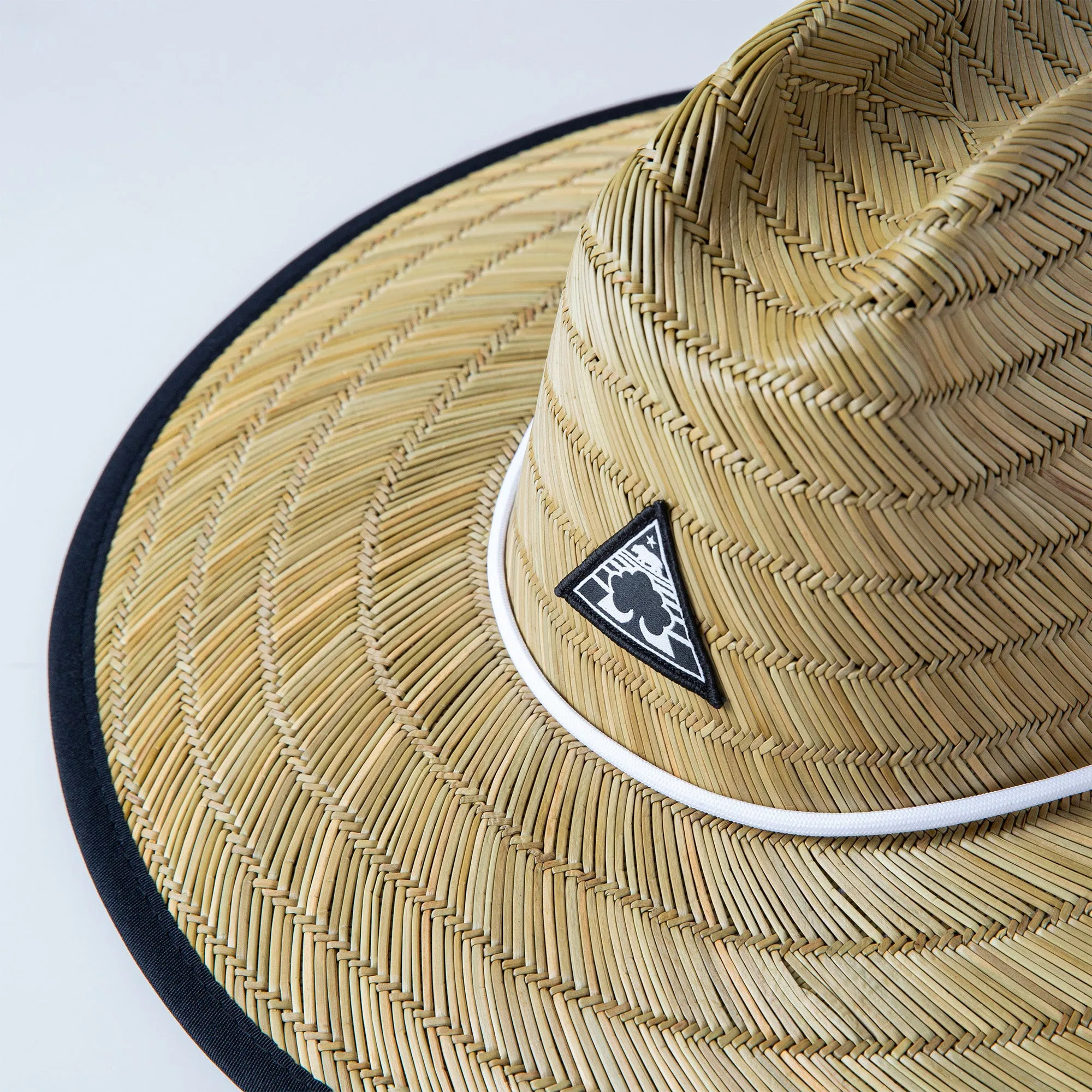Pyramid Patch UP Straw Hat