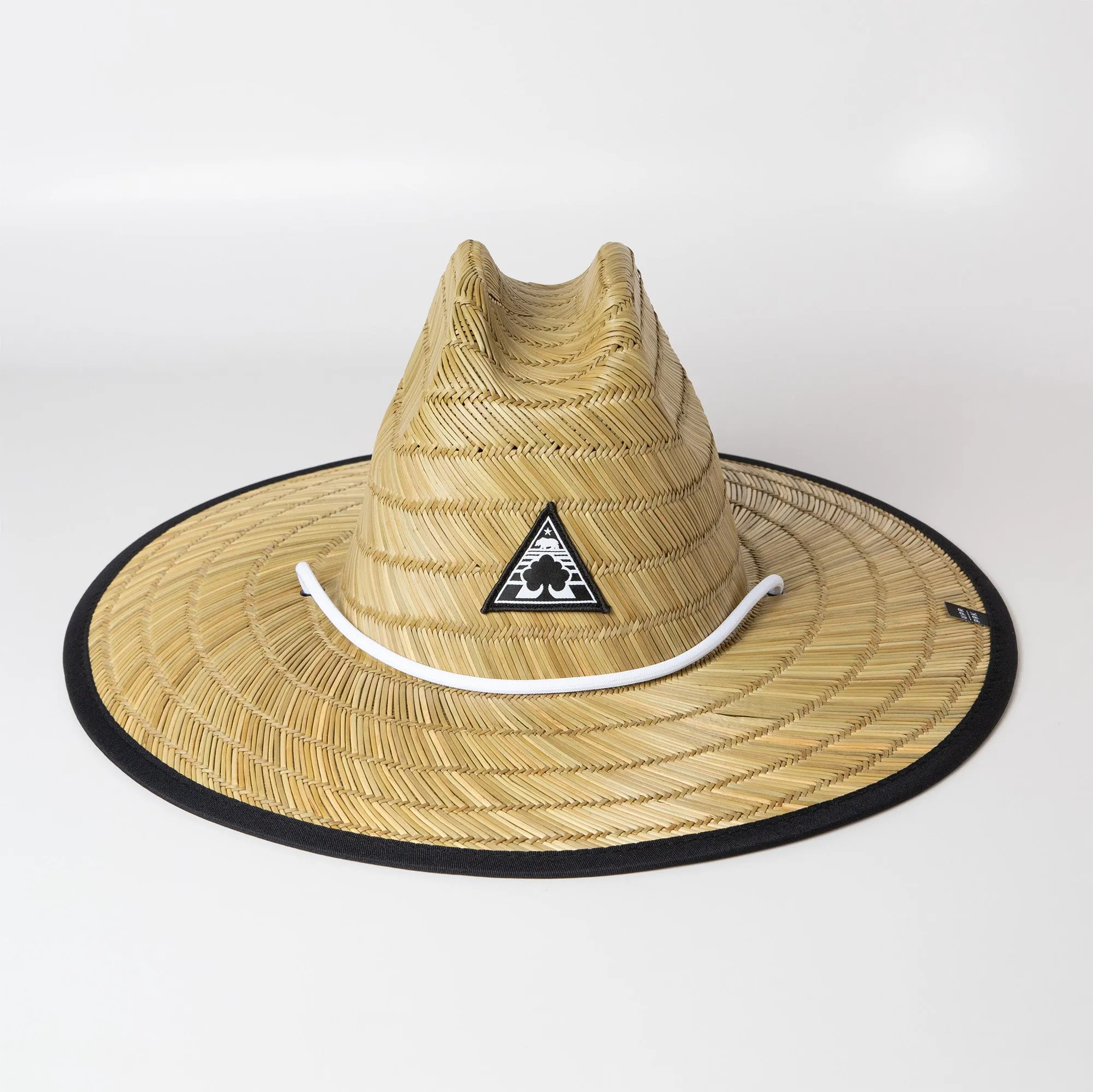 Pyramid Patch UP Straw Hat