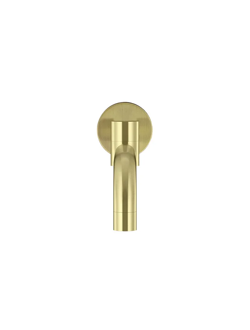 Round Swivel Wall Spout - PVD Tiger Bronze