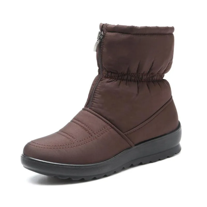 Snow ankle boots - warm and stylish winter footwear
