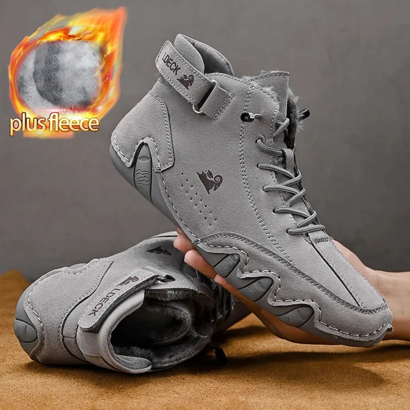 Spring Casual Shoes for Men: Stylish Pu Leather Sneakers with Light Lace-Up Design