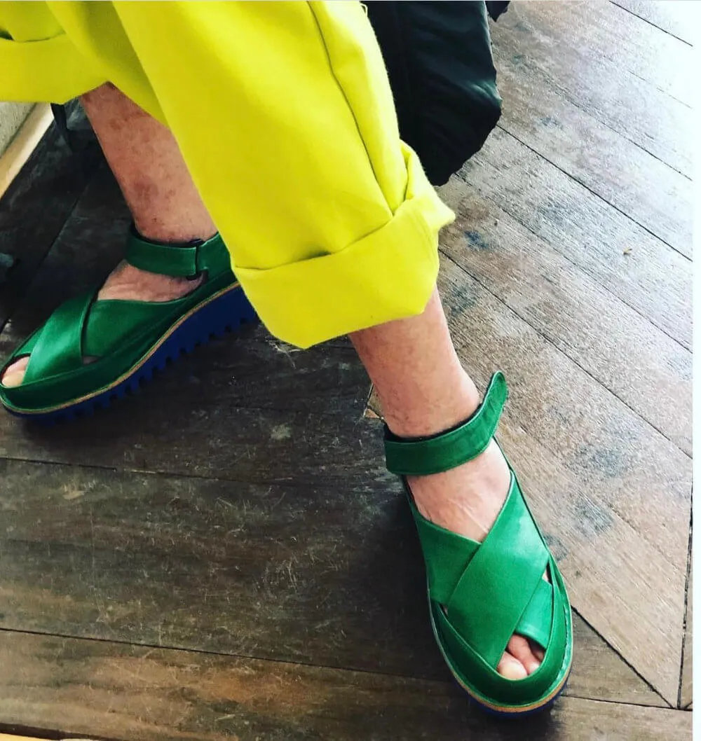 Trampa Sandal - Emerald