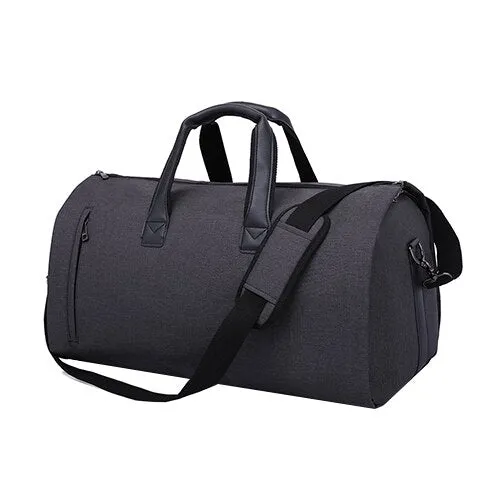 Travel Garment Duffel Bag Capacity Clothes Suit Tie Tote Pouch Shoes