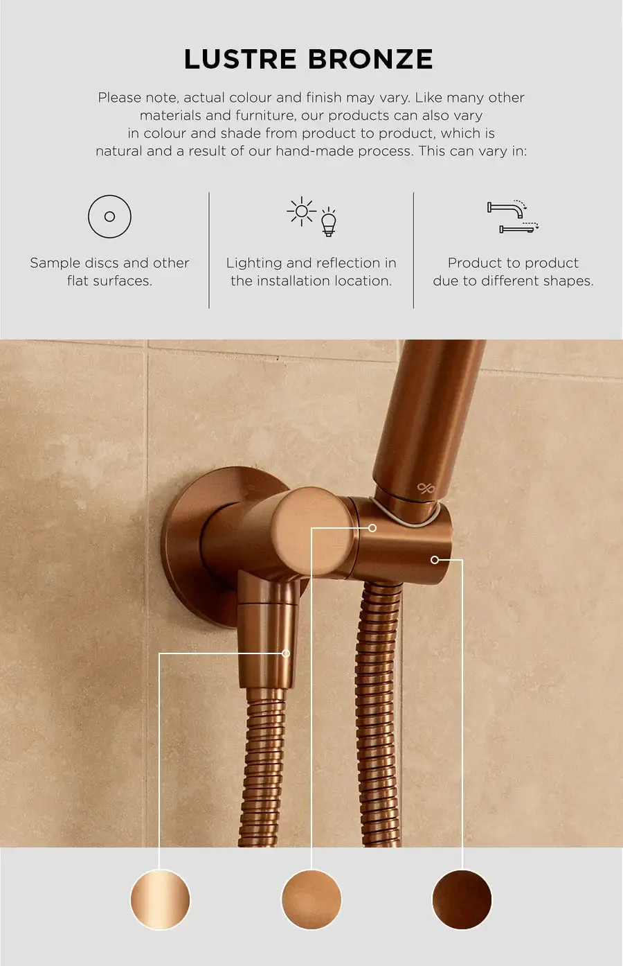 Universal all-in-one Pop Up Waste - Basin & Bath - Lustre Bronze
