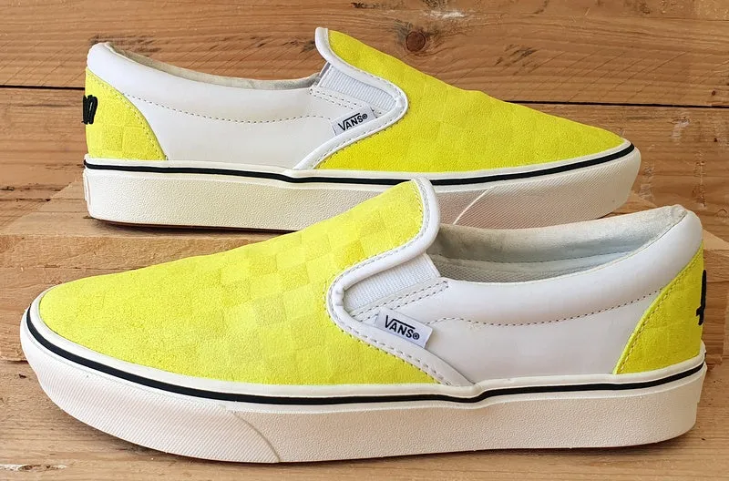 Vans Comfy Cush x Penn Low Suede Trainers UK8/US9/EU42 721356 Yellow/Orange