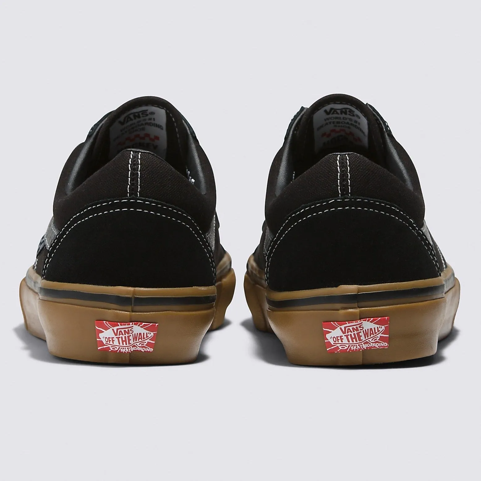 Vans x Hockey Skate Old Skool Skateboard Shoe - Black/Gum