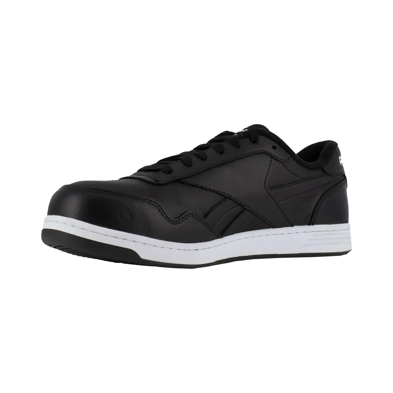 Women's Club Memt Composite-Toe Oxford Work Shoe Black/White